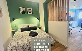 LE QUAI 1 - Spacieux Studio NEUF CALME - CLIM - WiFi - Gare à 200m